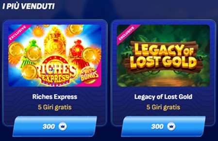Wonaco Casino Negozio